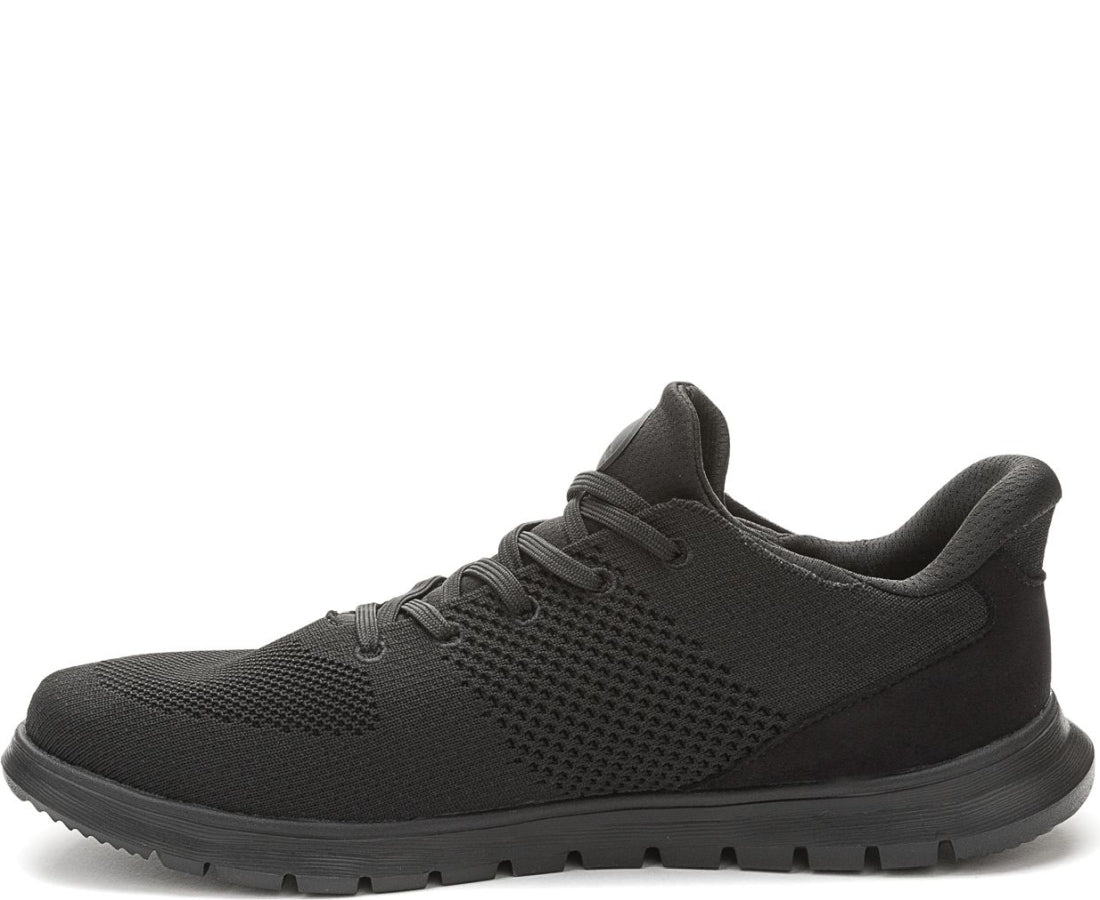 black casual closed sneakers