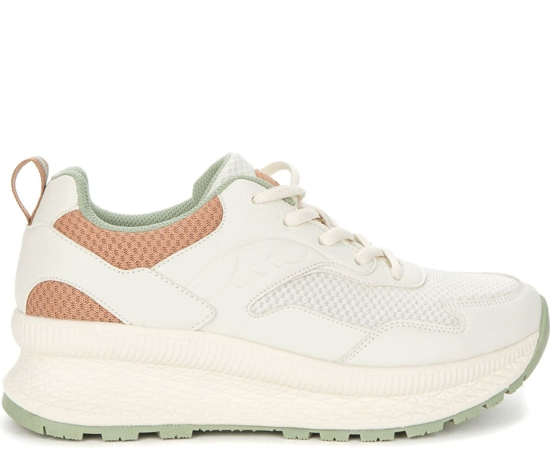 white casual closed sneakers