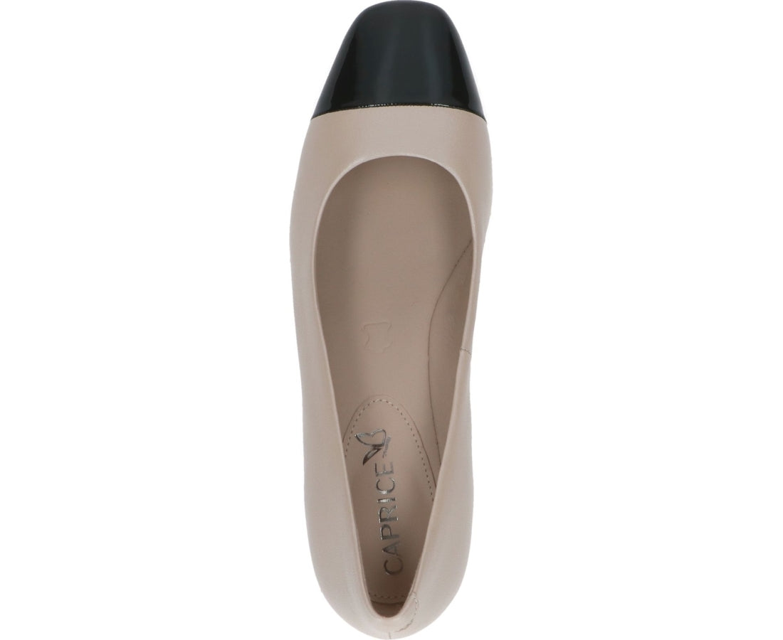 beige black elegant closed formal