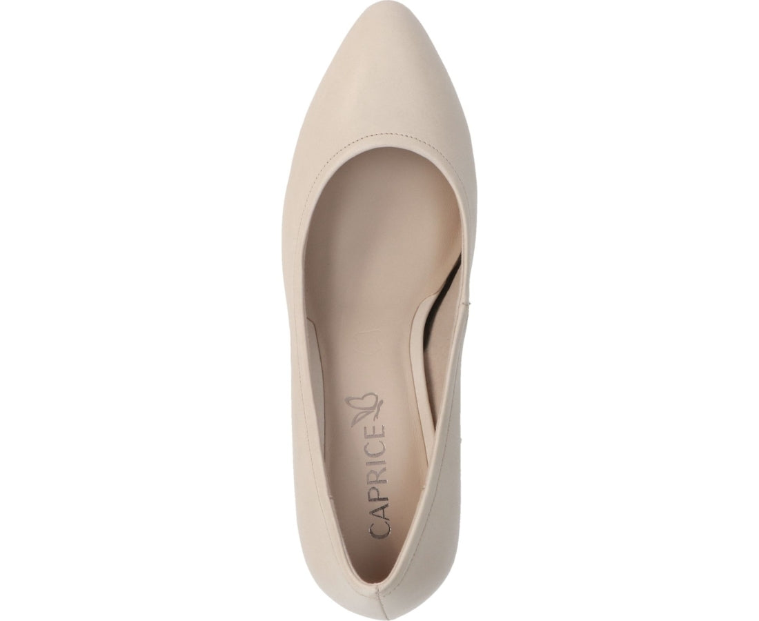 beige elegant closed formal