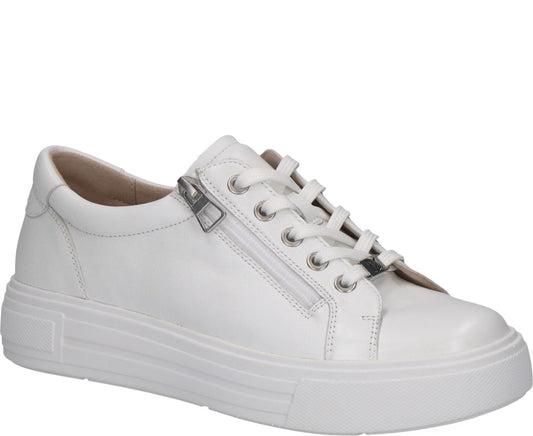 leisure trainers white
