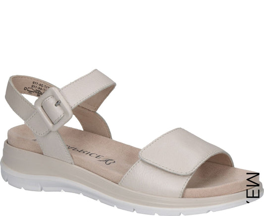 beige casual open sandals