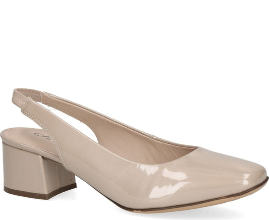 beige elegant part-open formal