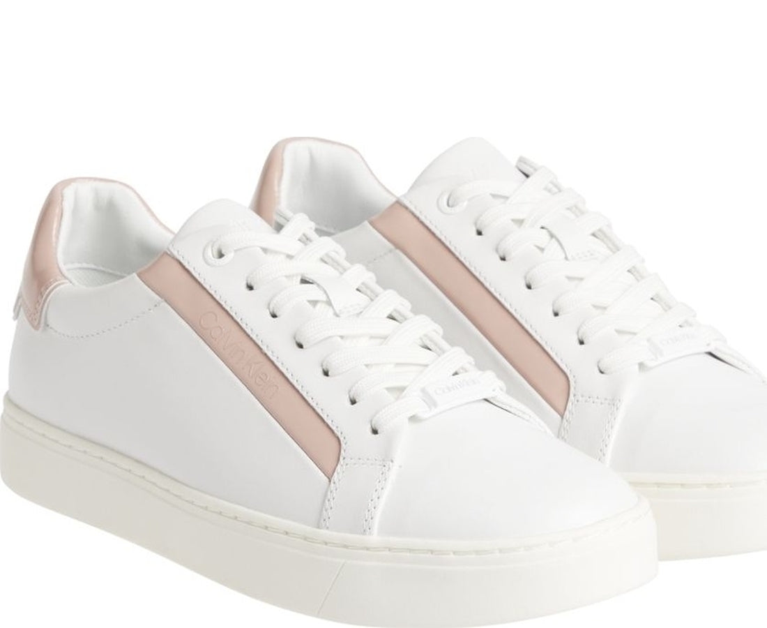 cupsole lace up trainers