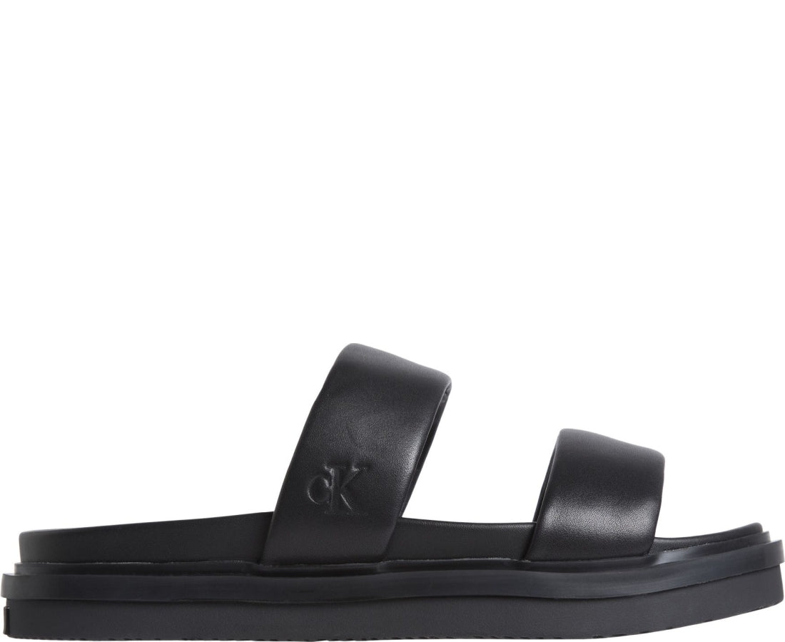 flat molded double sandals