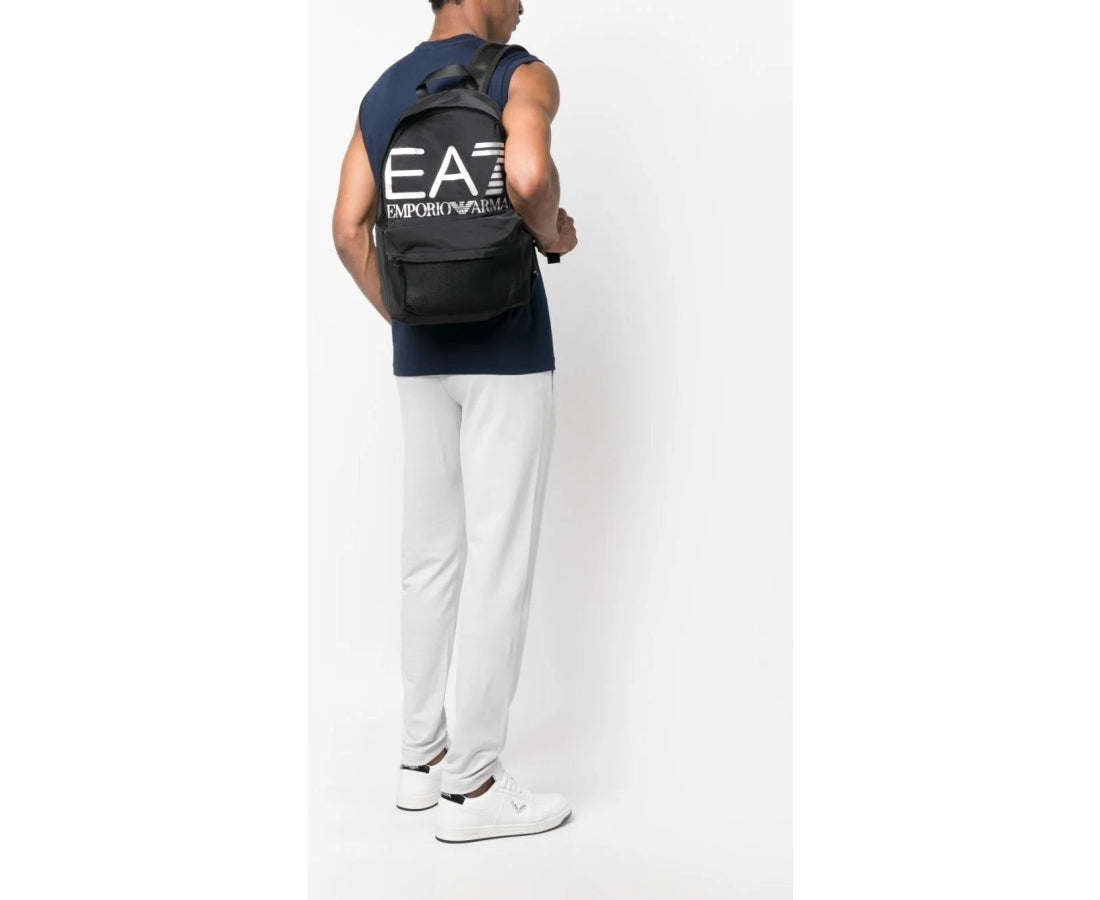 black casual backpack