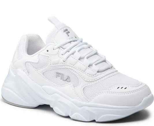 collene leisure trainers white