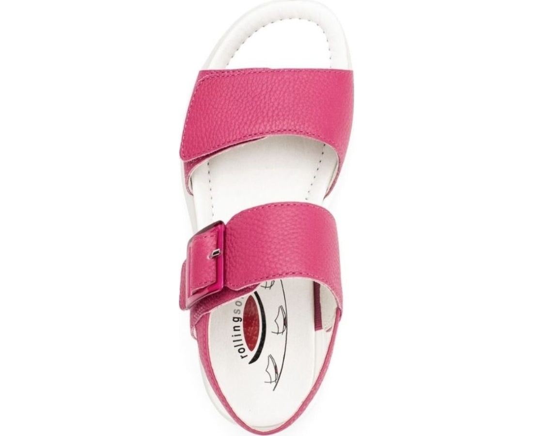 pink casual open sandals
