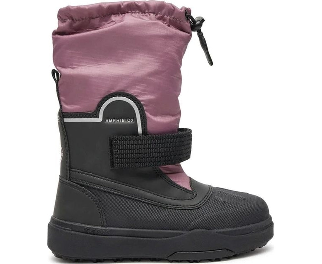 bunshee booties dk rose black