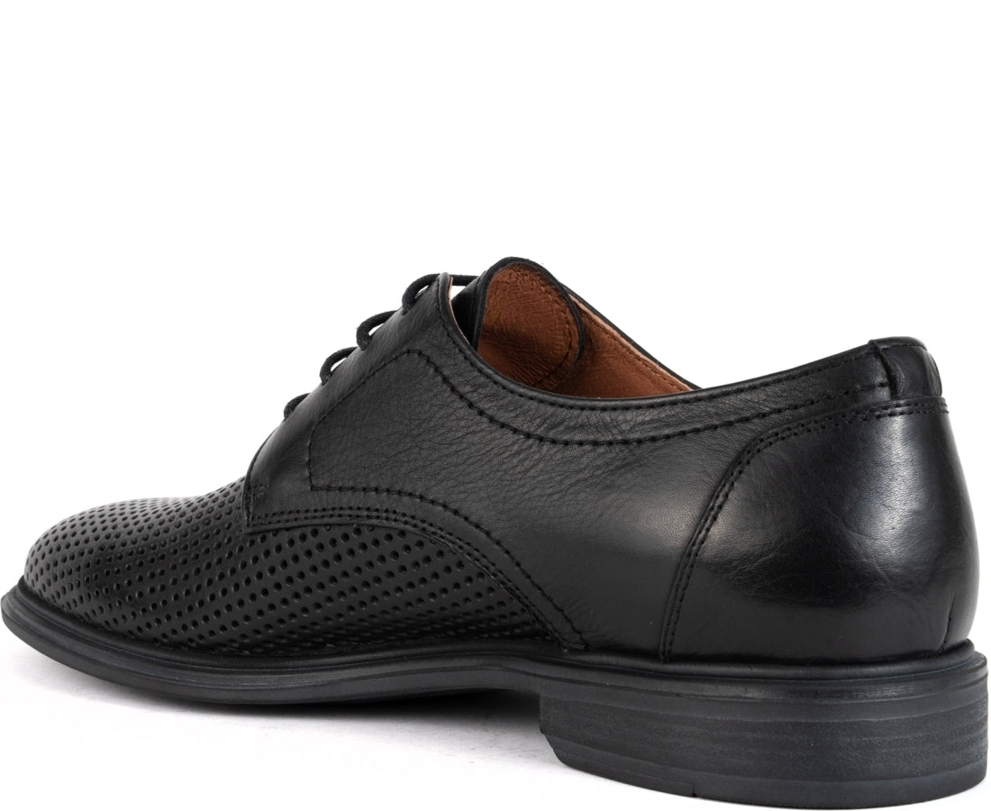 black casual closed formal