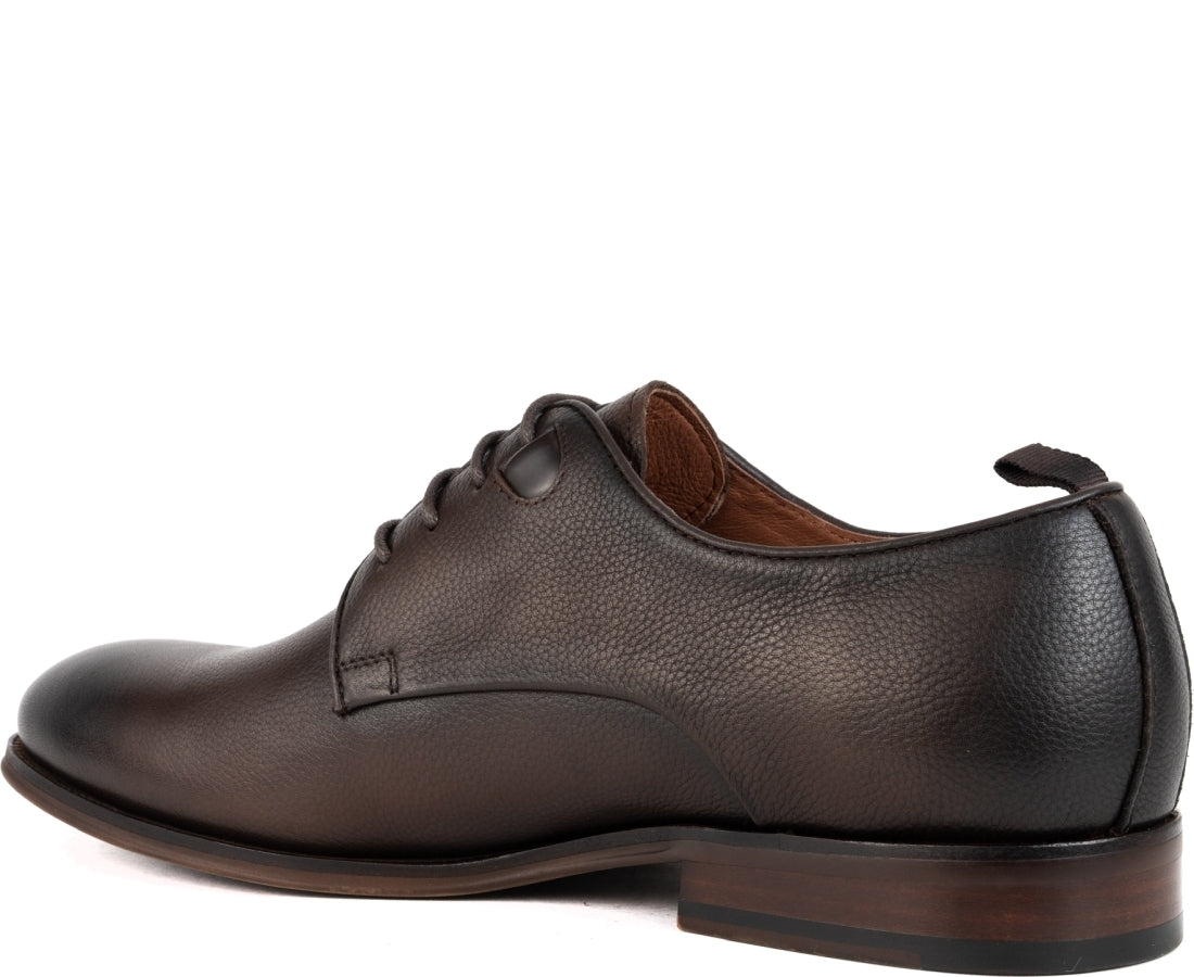 dark brown casual closed formal