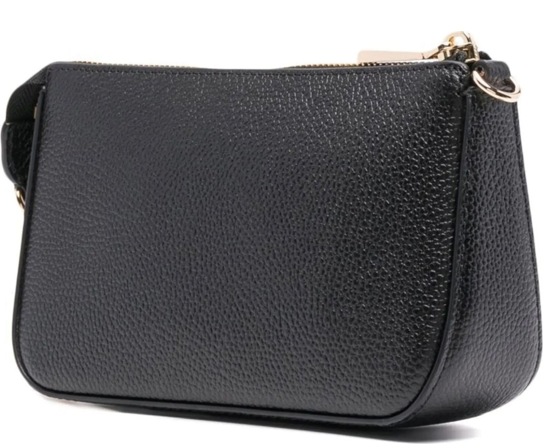 black clutch bag