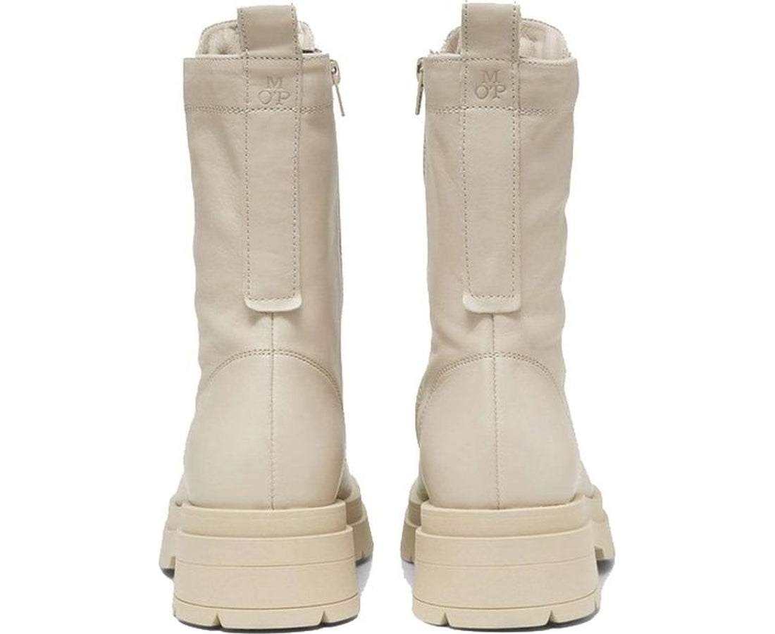 light taupe casual closed booties