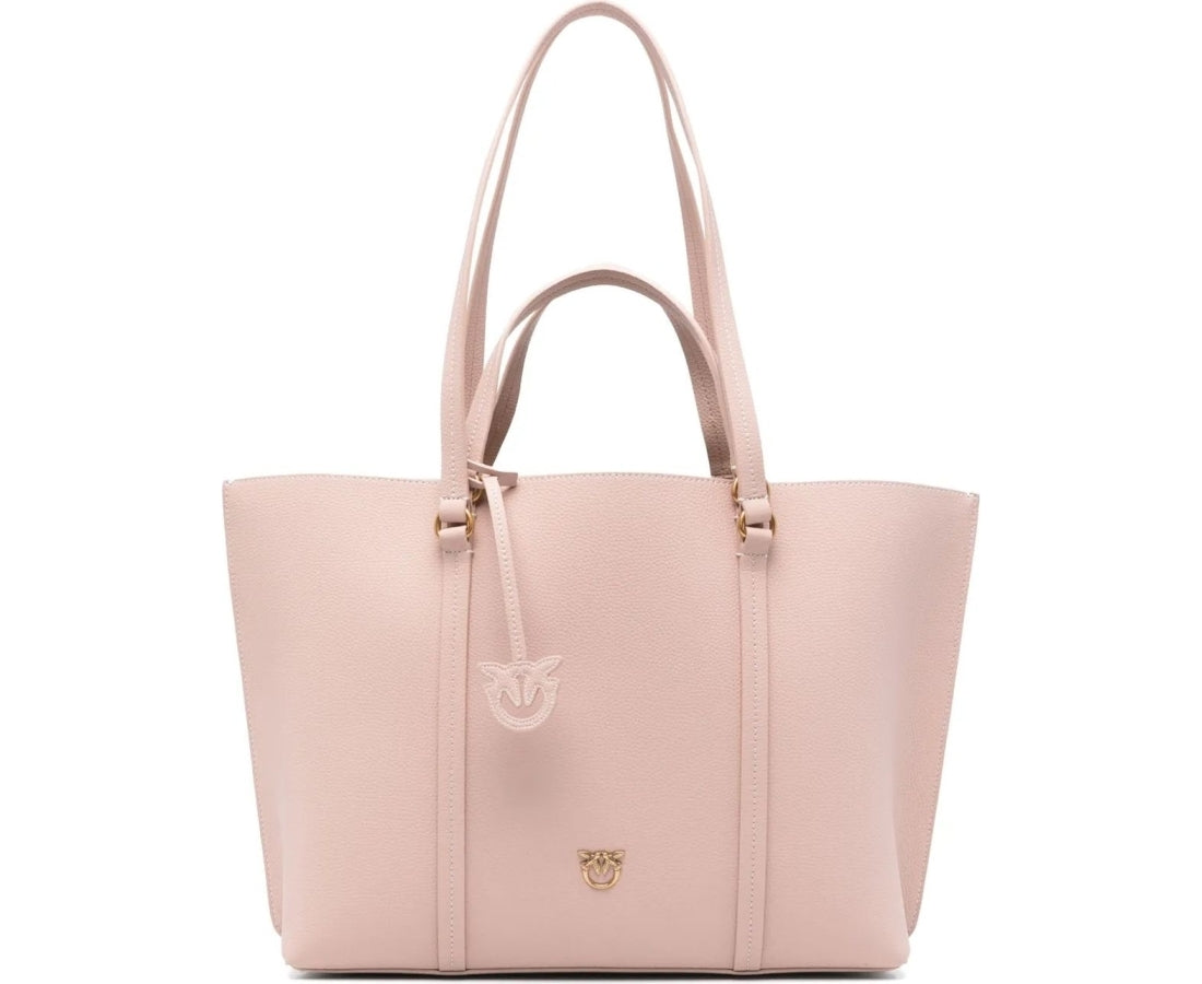 large lovebirds tote bag