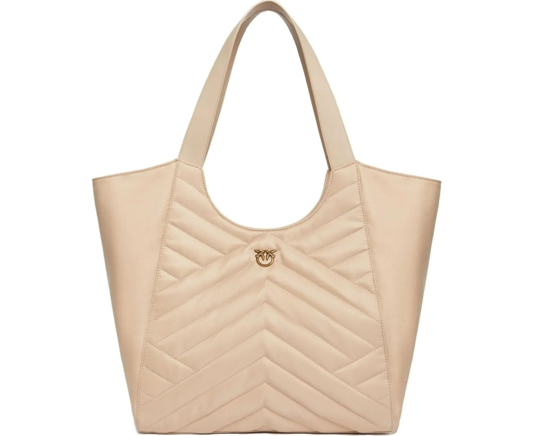 grey casual tote bag