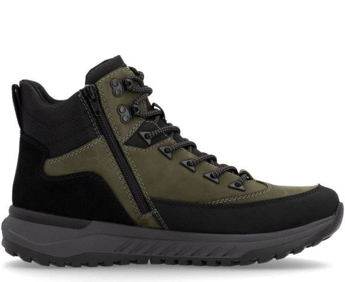green combination casual closed men's boots