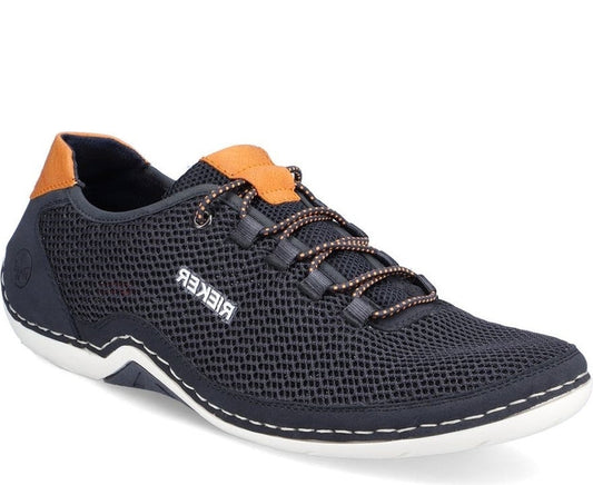 blue casual closed sport shoe