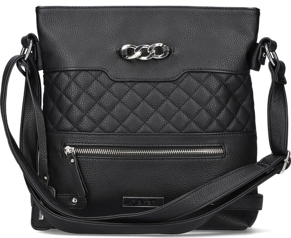 black casual handbag