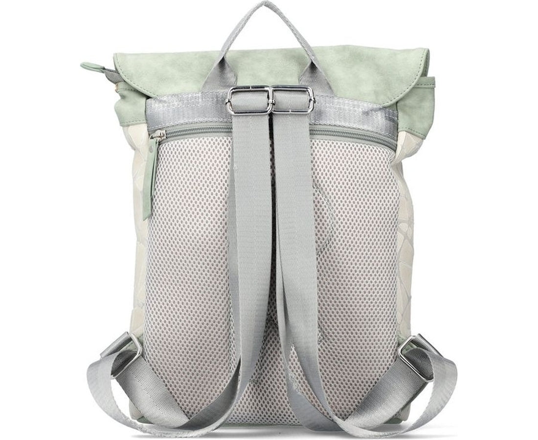 grey casual handbag