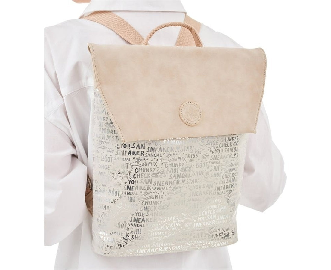 beige casual handbag