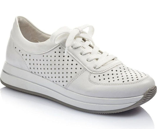 Hard White Casual Trainers