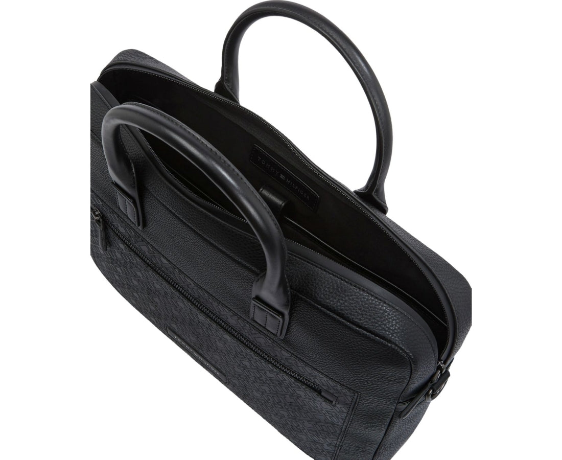 monogram computer bag