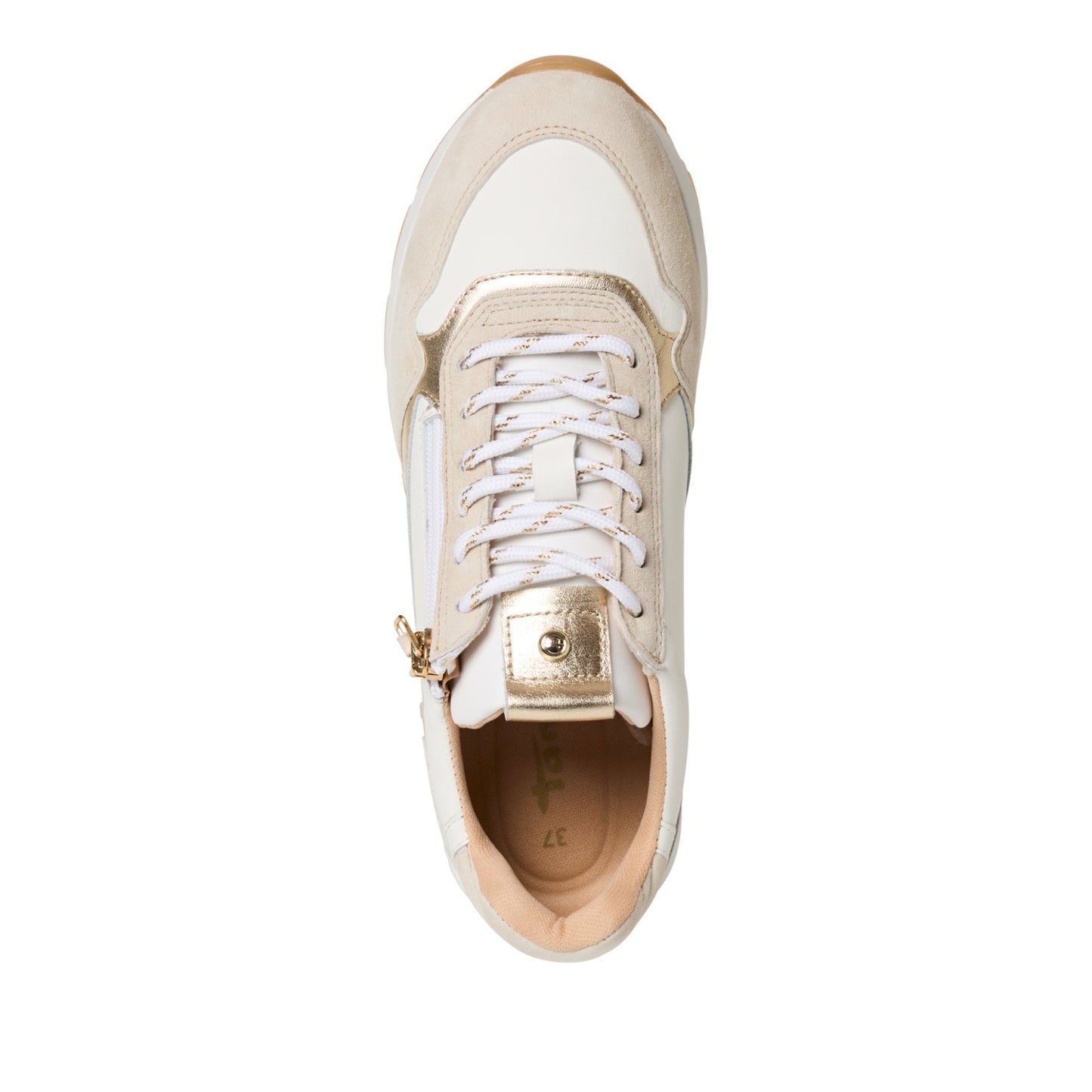 Women's Beige Fashion Sneakers