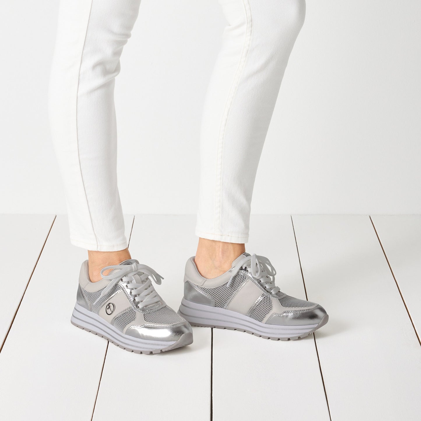 Women's Gray Fashion Sneakers