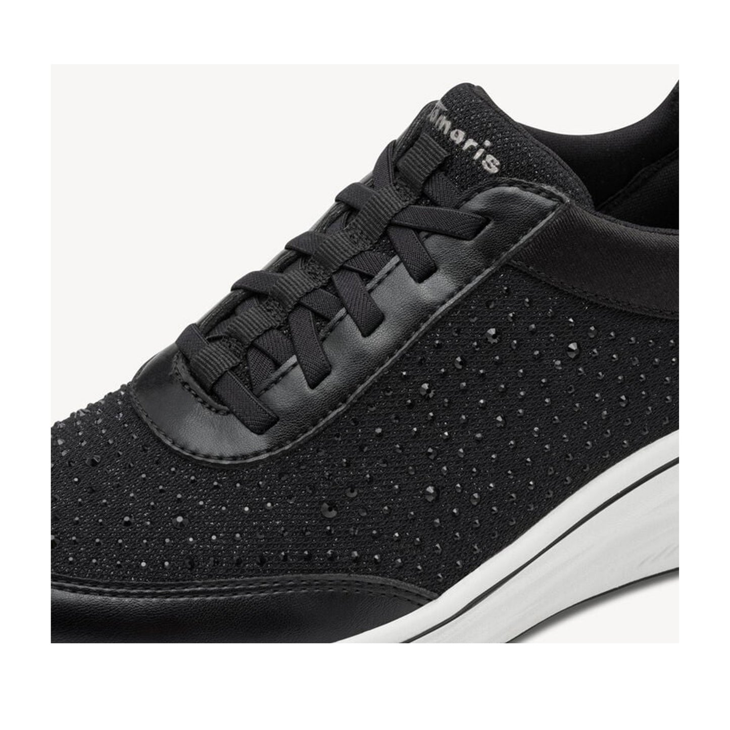 Women's Black Fashion Sneakers
