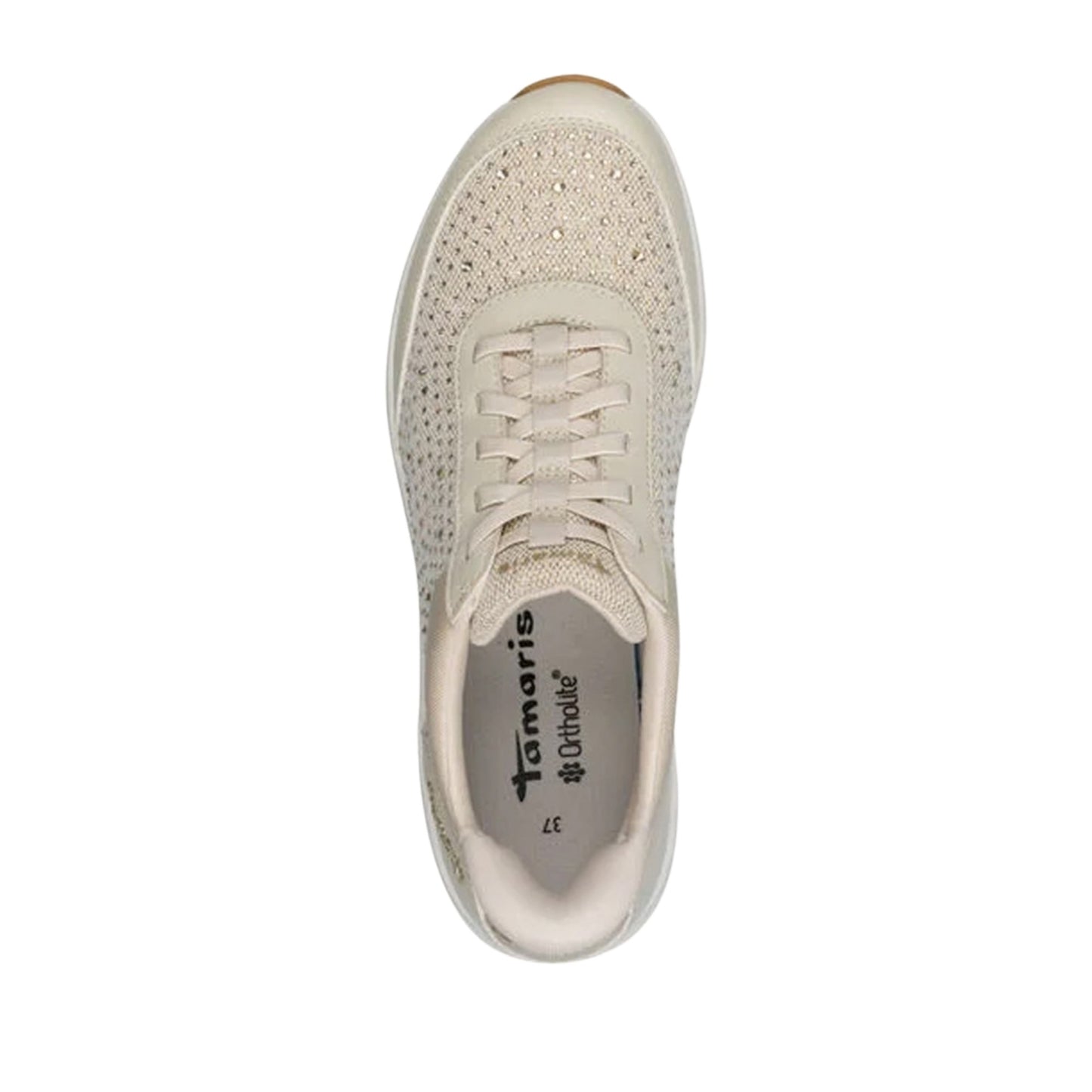 Women's Beige Fashion Sneakers