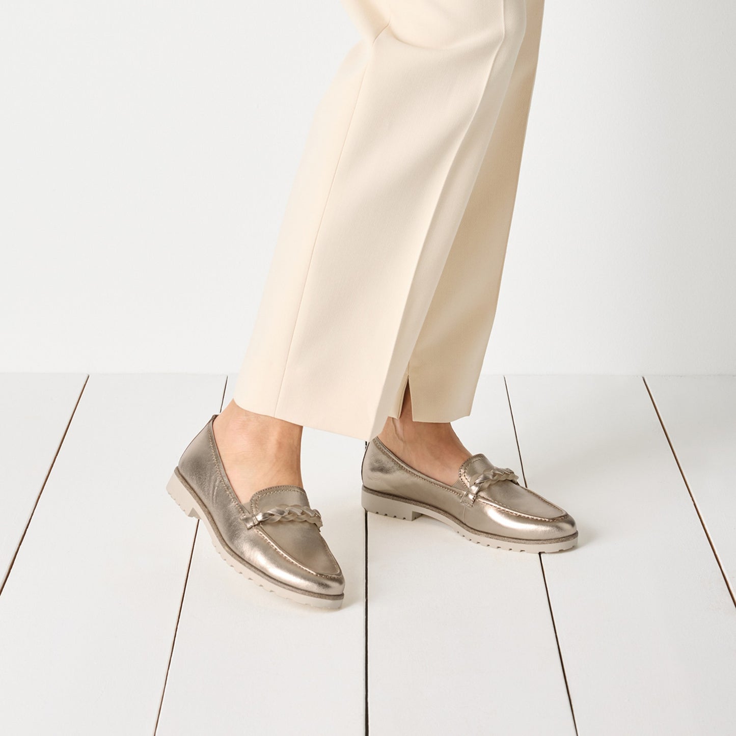 Women's Brown Moccasins