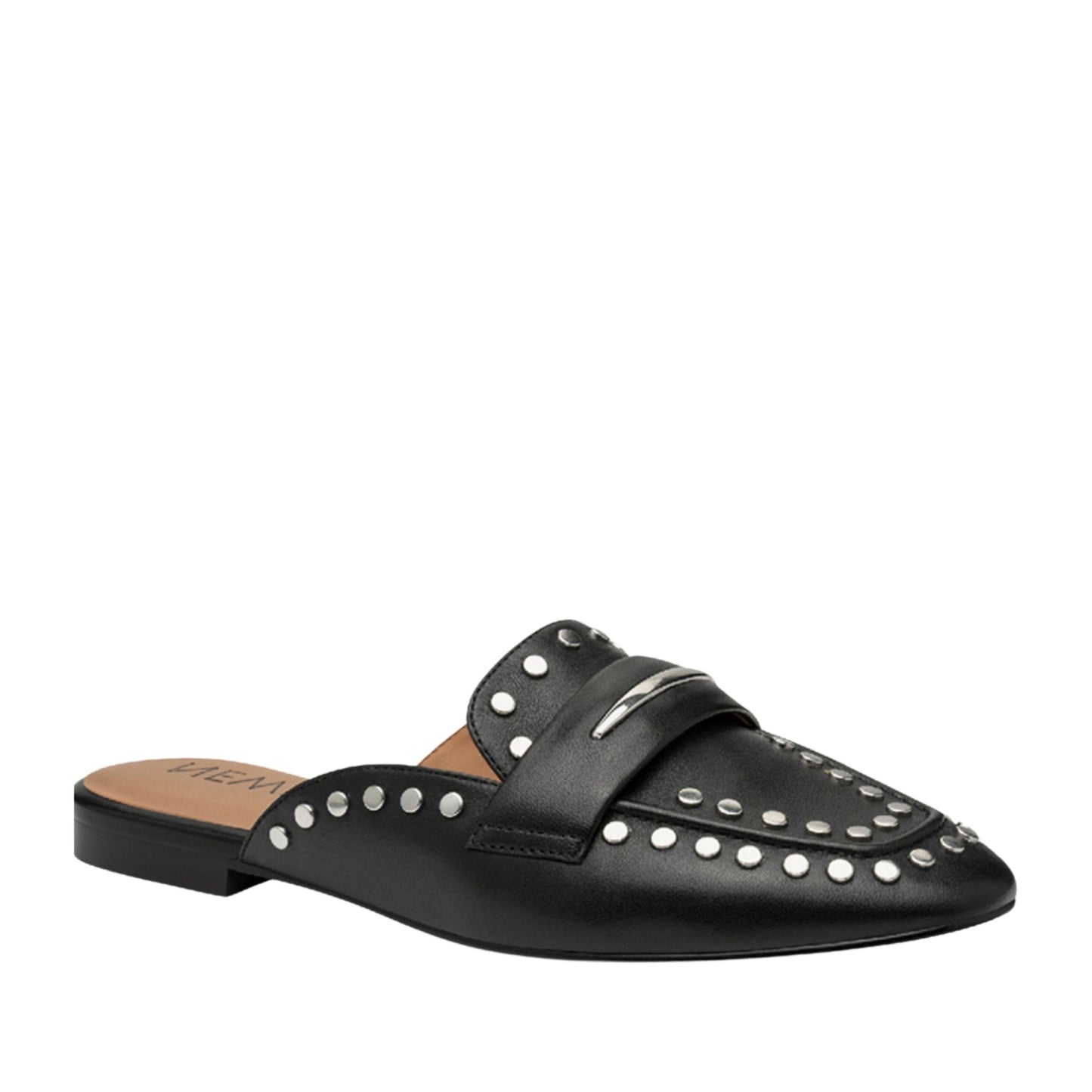 Women's Black Mule Slippers