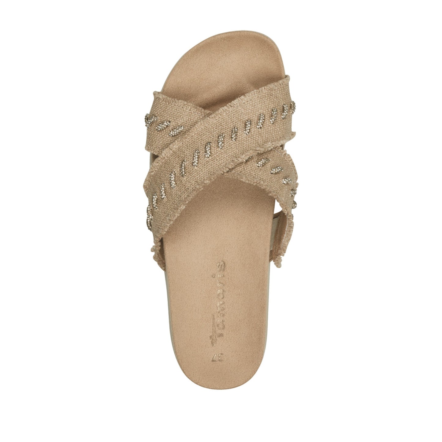 Women's Beige Slippers