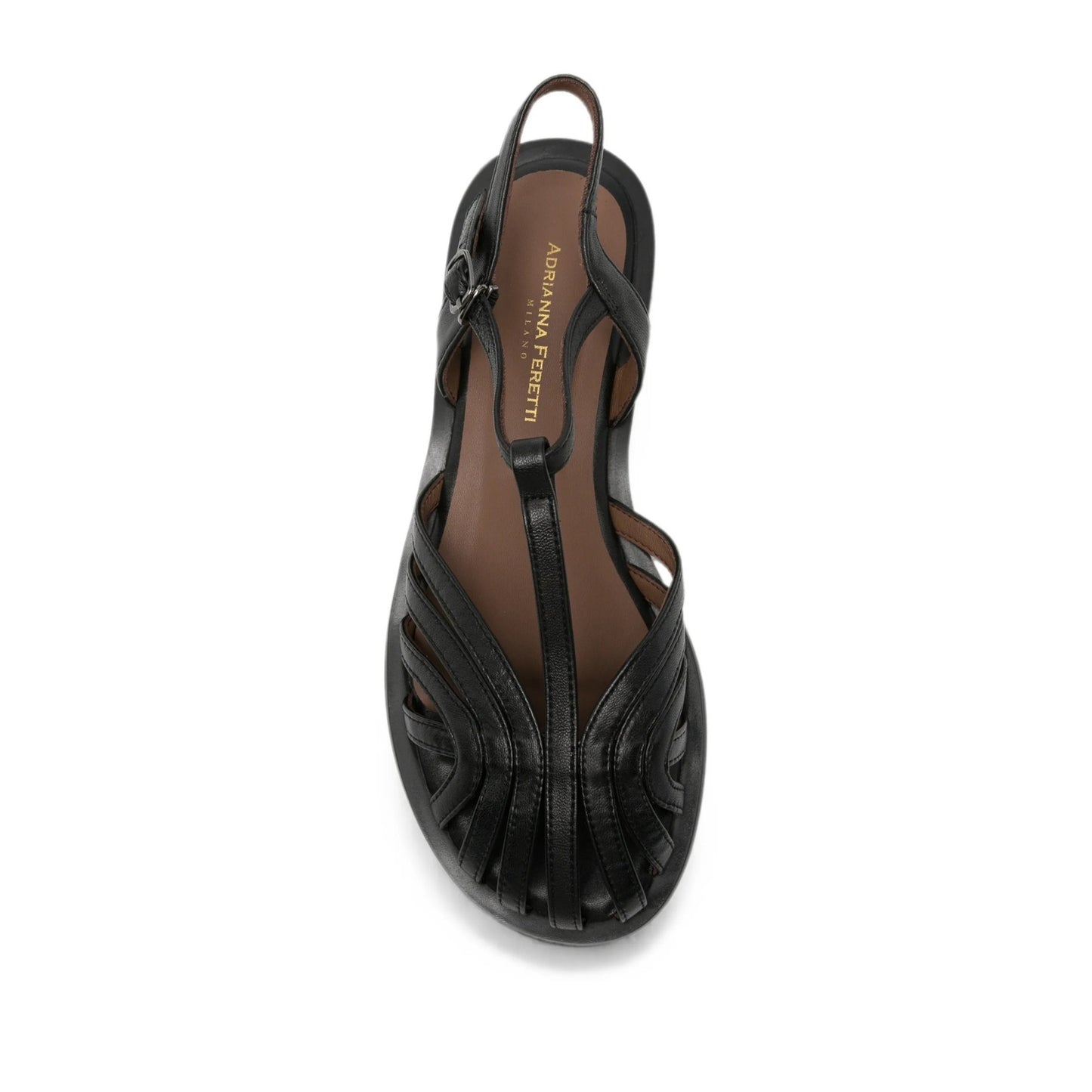 Women's Black Open-Toe Sandals