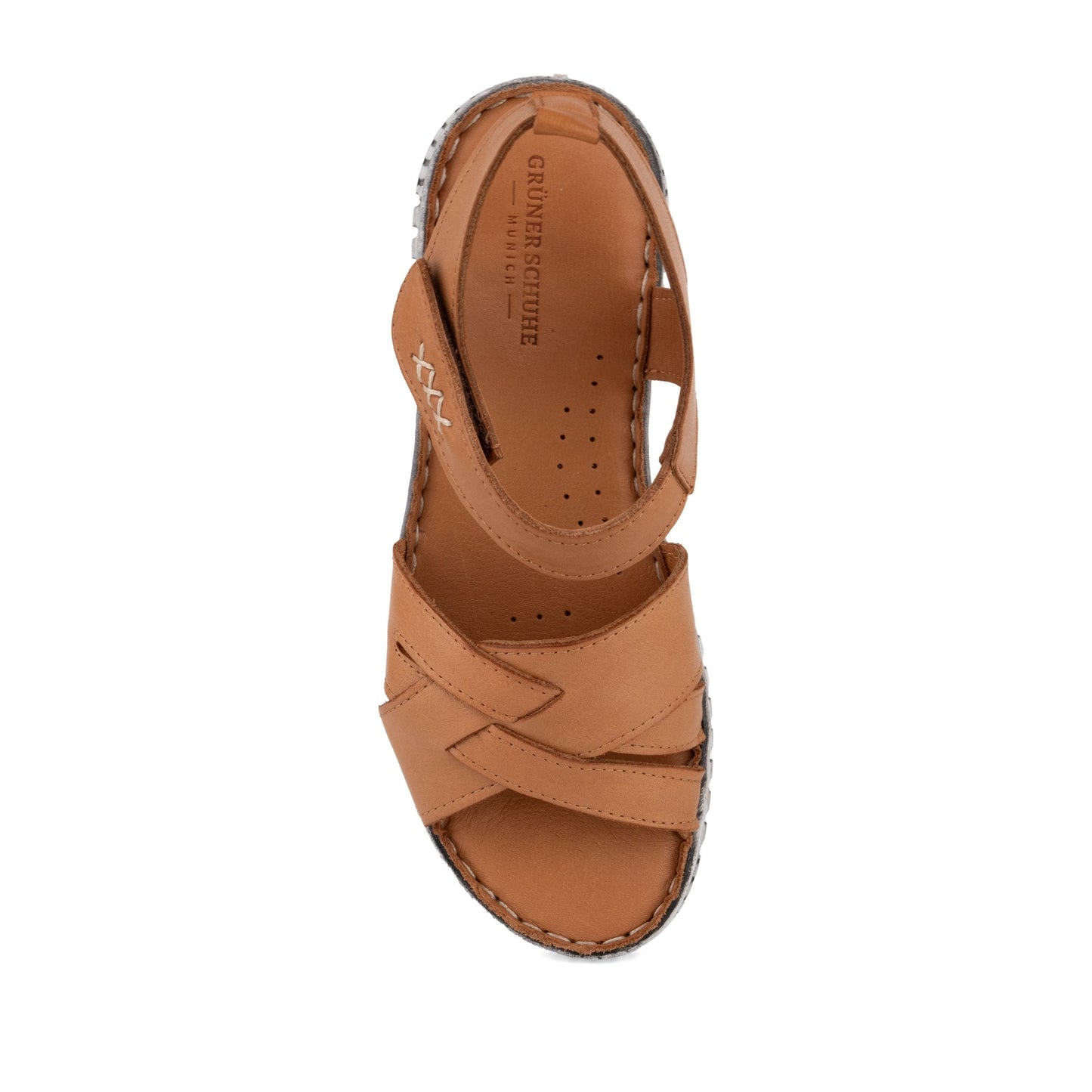 Women's Brown Open-Toe Sandals