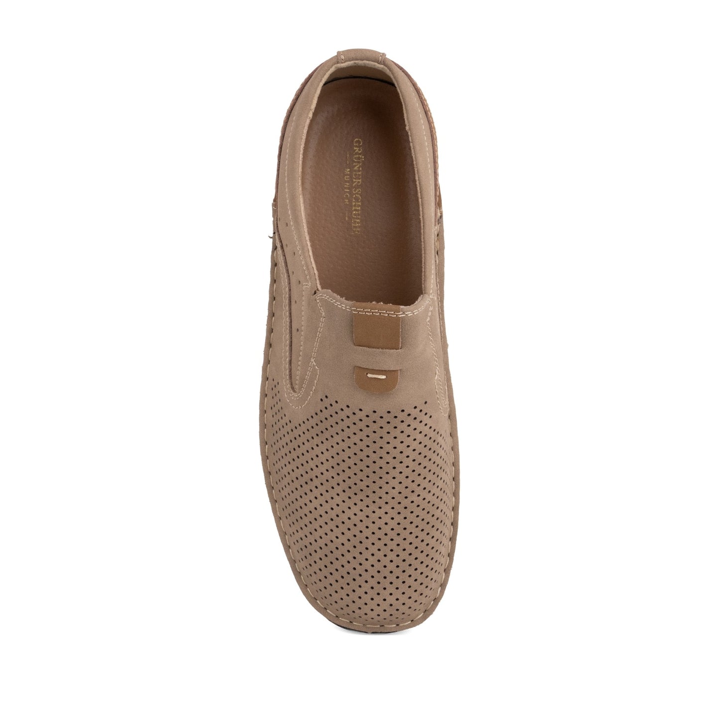 Men's Beige Wedge Fashion Sneakers