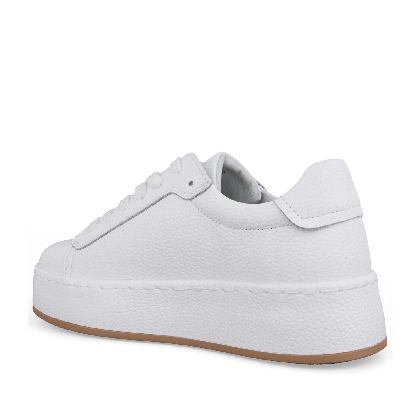 Women's White Wedge Fashion Sneakers