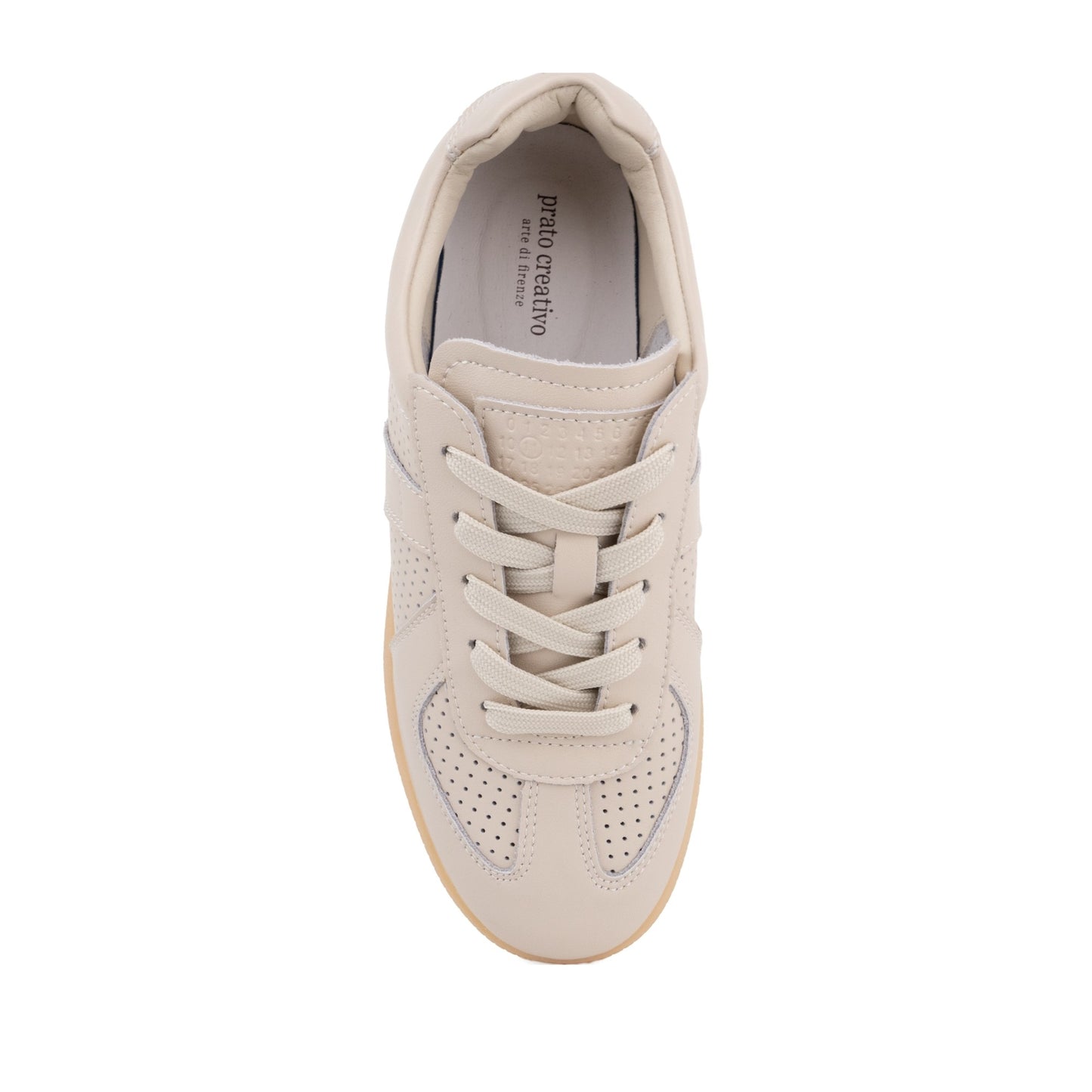 Women's Beige Wedge Fashion Sneakers
