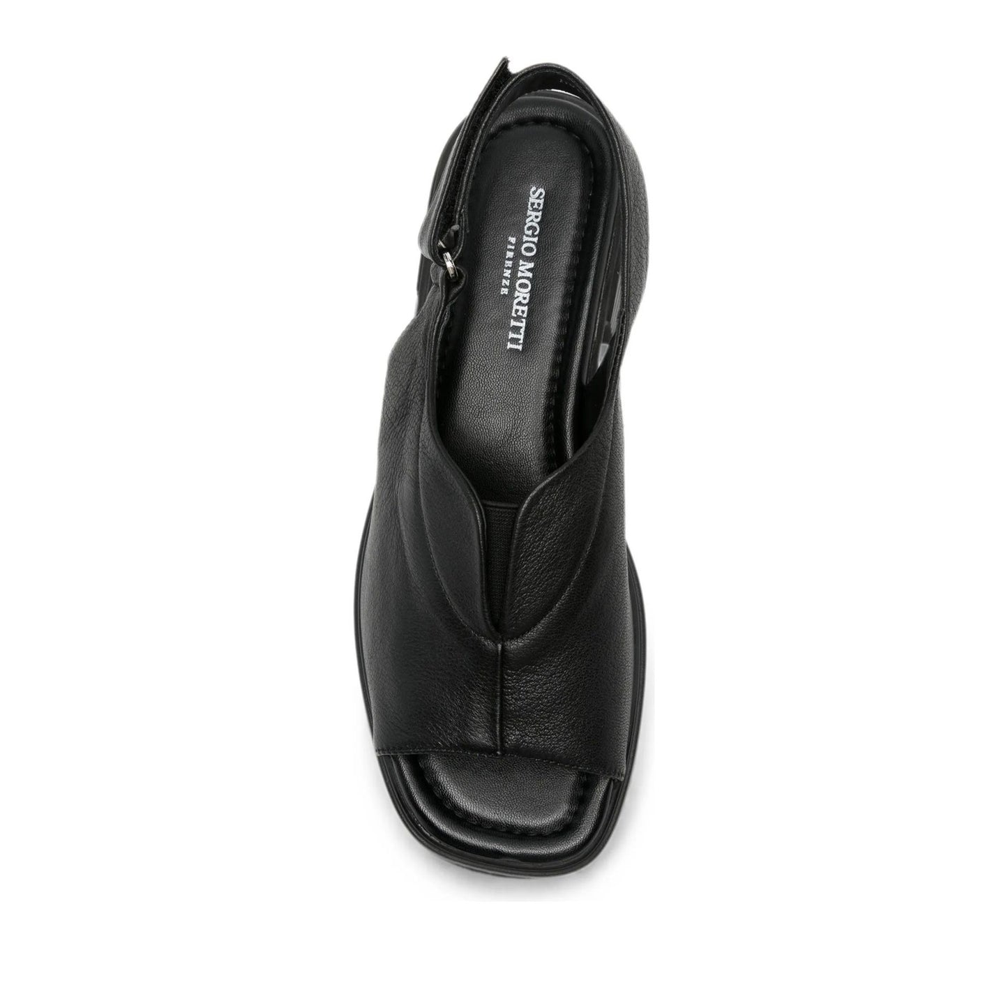 Women's Black Open-Toe Sandals