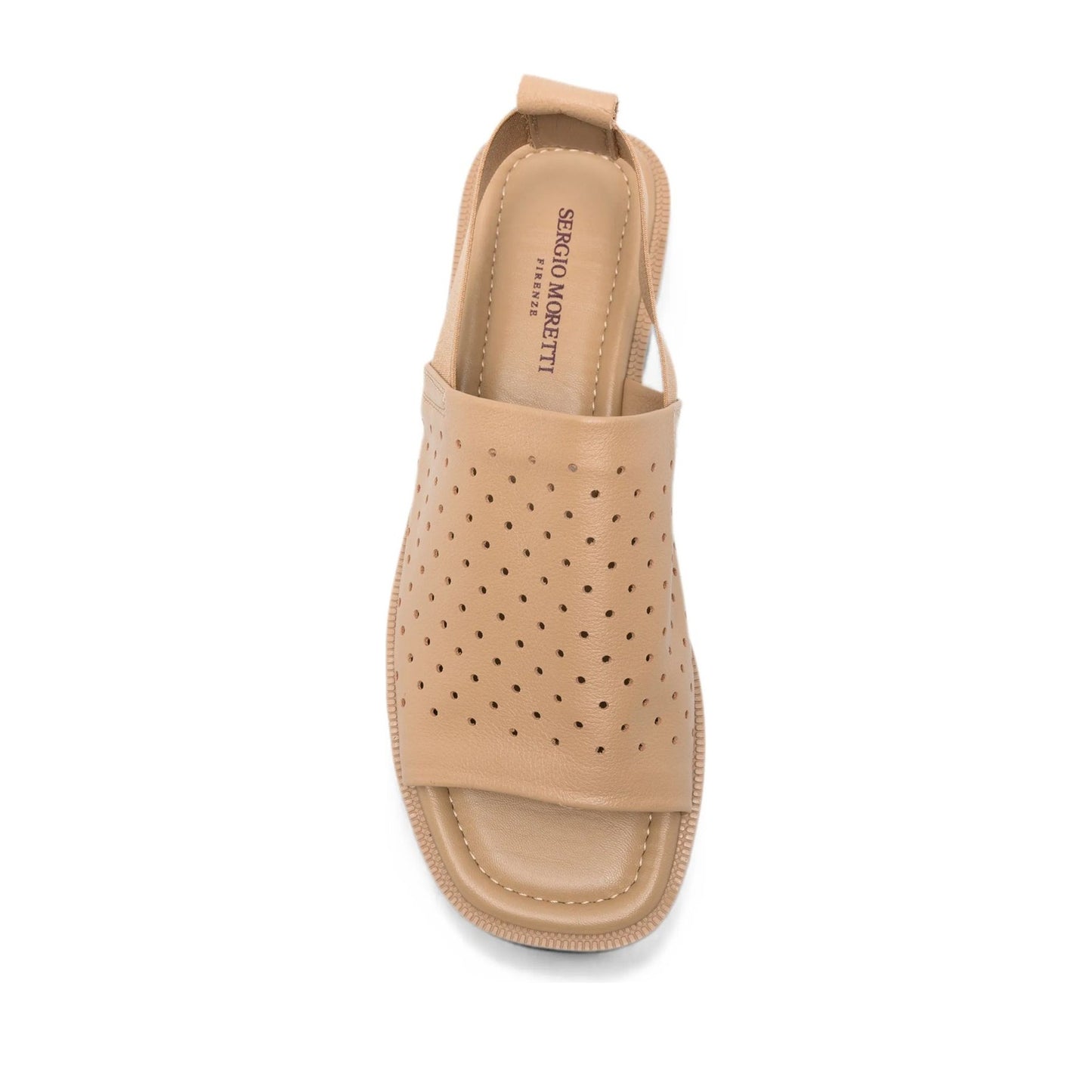 Women's Beige Open-Toe Sandals