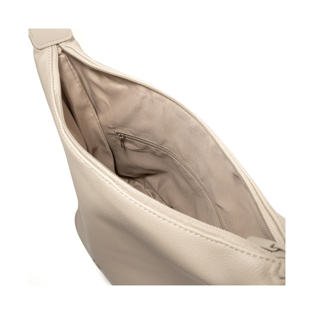 oatmeal beige shoul bag