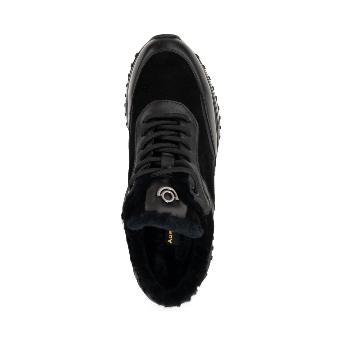 black casual closed booties