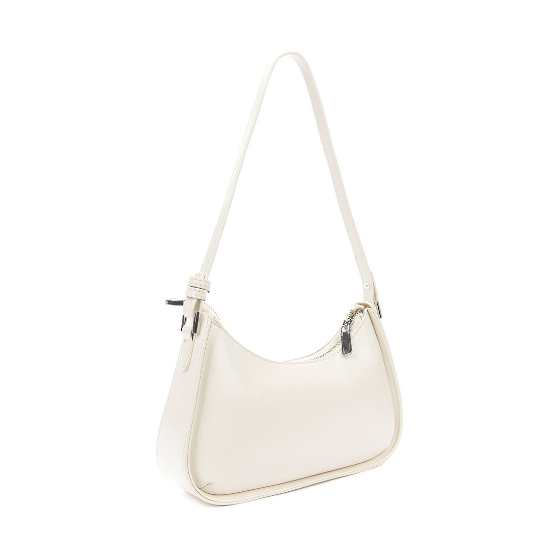 white casual shoulder bag