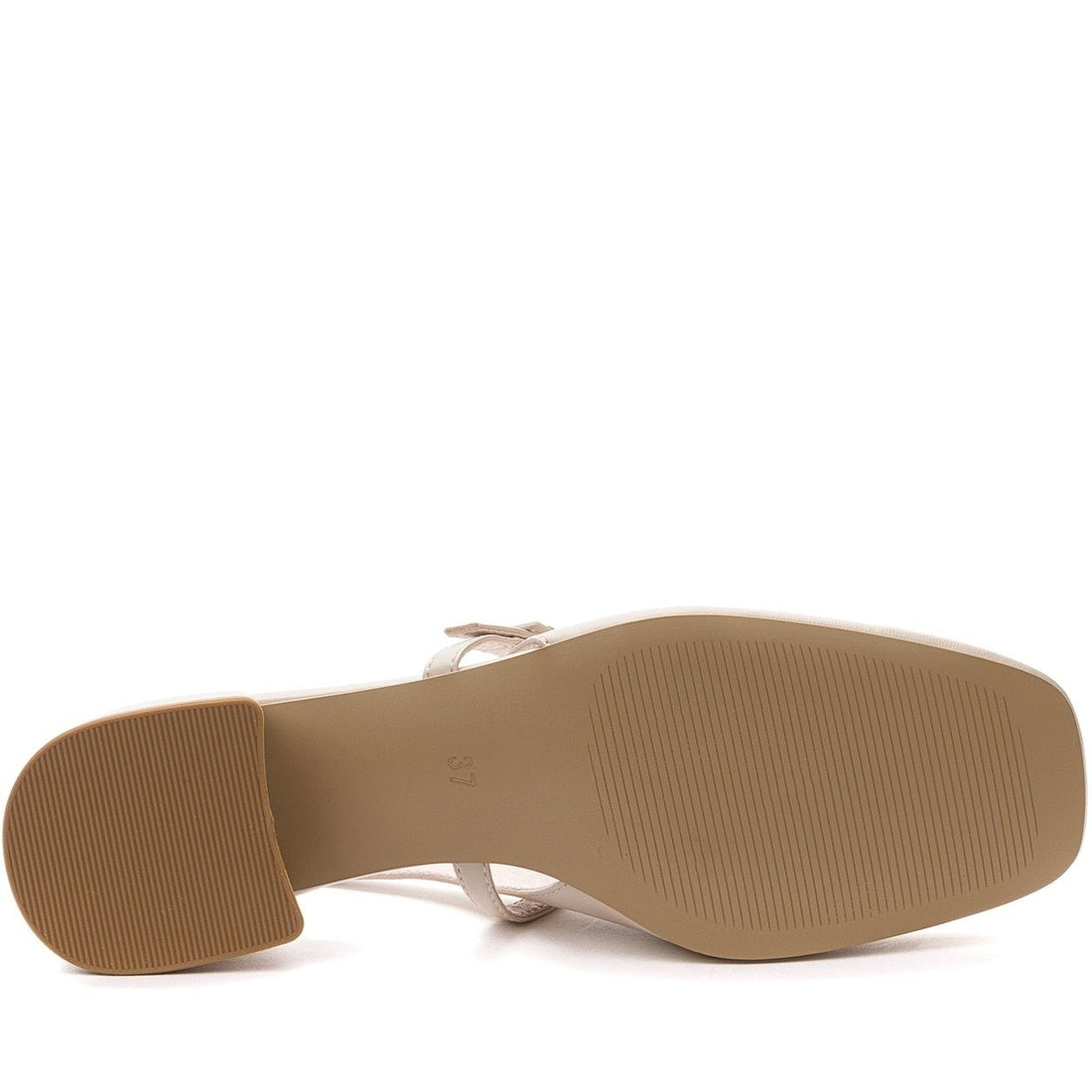 beige elegant part-open sandals