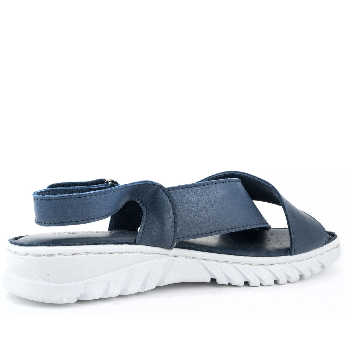blue casual sandals