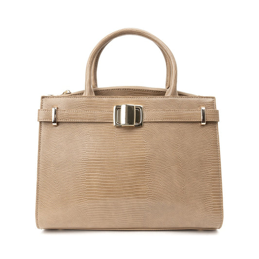 beige tote bag