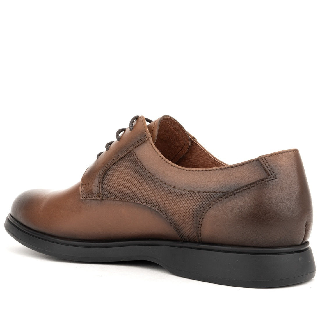 brown casual closed formal