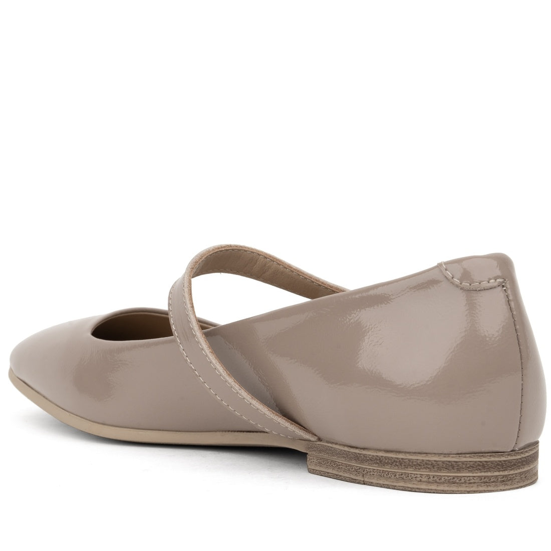 beige casual closed ballerinas