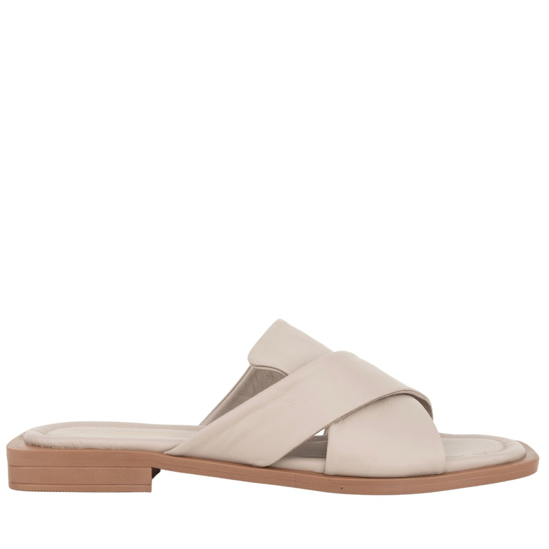 grey casual open slippers