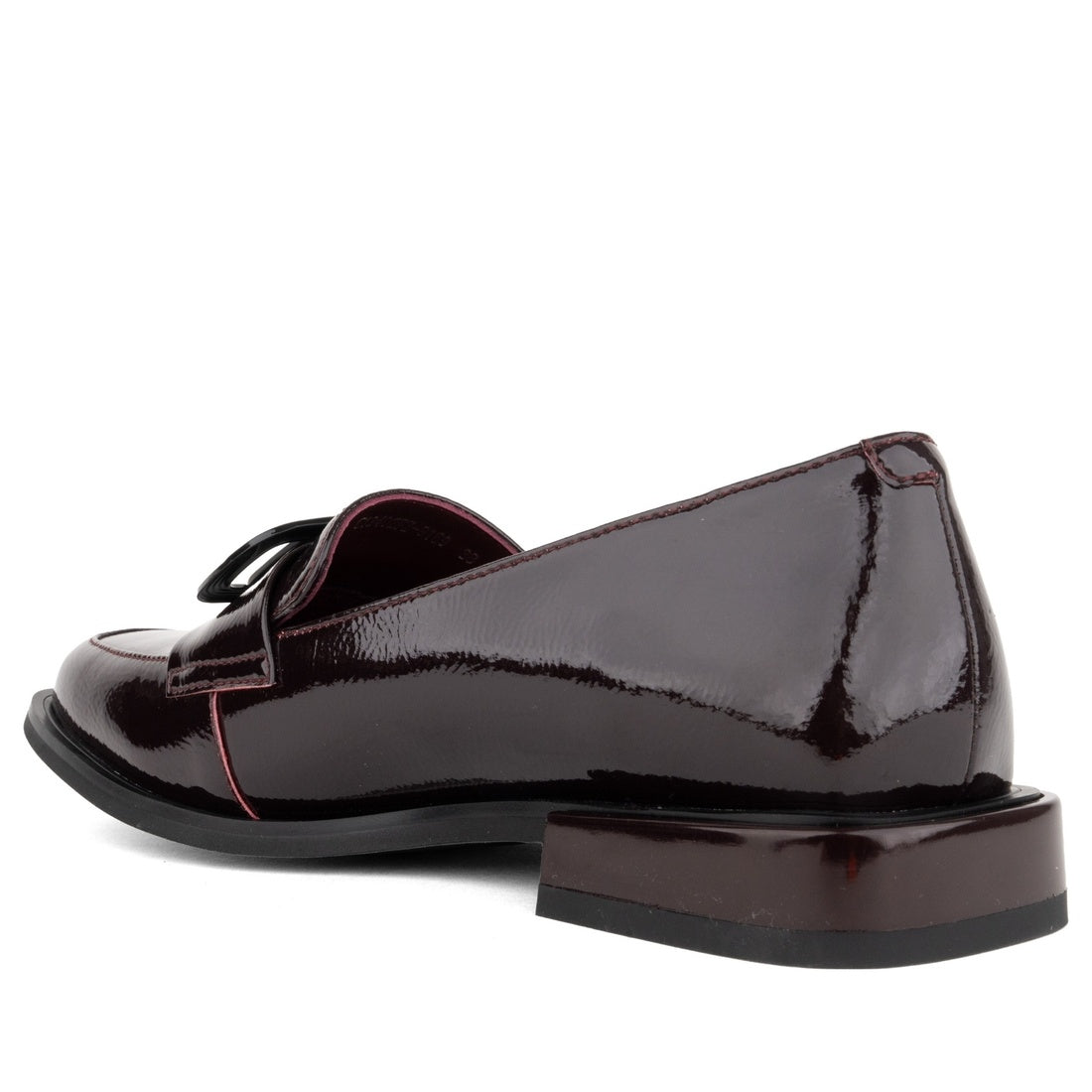 bordo casual closed loafers